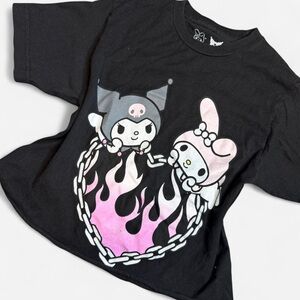 SANRIO kuromi and my melody girls shirt